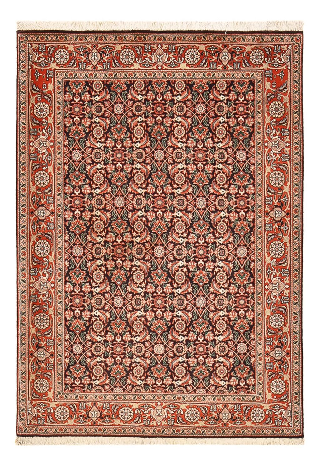 Alfombra Persa - Tabriz - Real - 153 x 103 cm - óxido