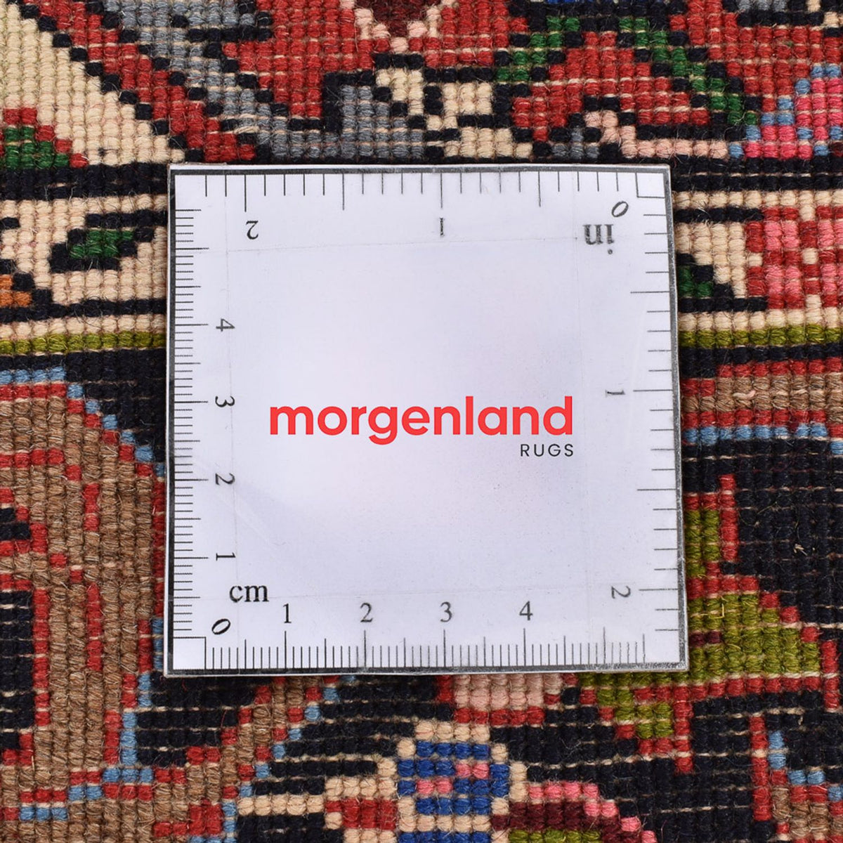 Alfombra persa - Bidjar - 148 x 103 cm - rojo claro