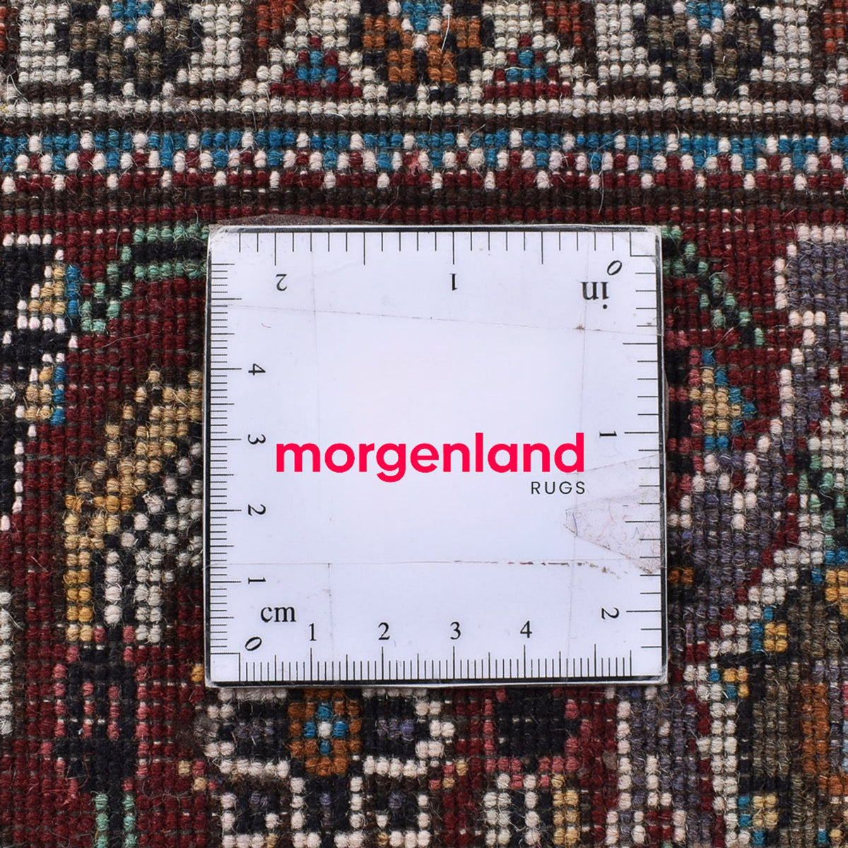 Alfombra Persa - Tabriz - Real cuadrado  - 205 x 202 cm - marrón