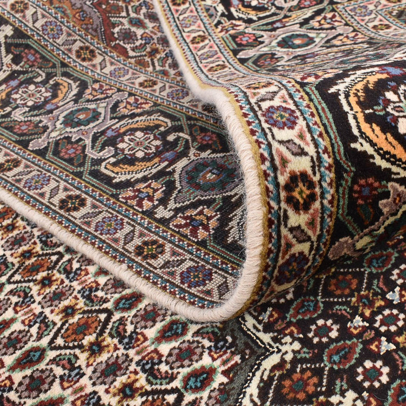 Alfombra Persa - Tabriz - Real cuadrado  - 206 x 202 cm - marrón claro
