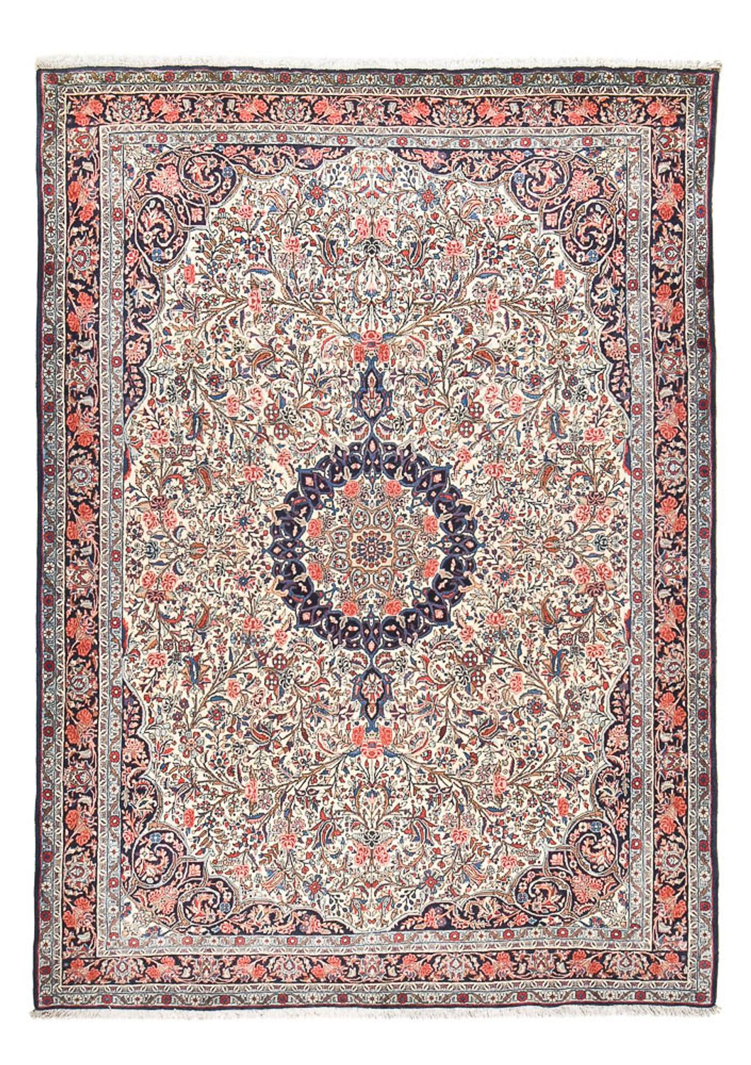Alfombra persa - Bidjar - 322 x 225 cm - arena