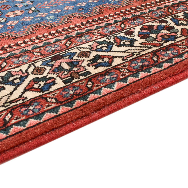 Alfombra Gabbeh - Persa Kashkuli - 212 x 155 cm - azul oscuro
