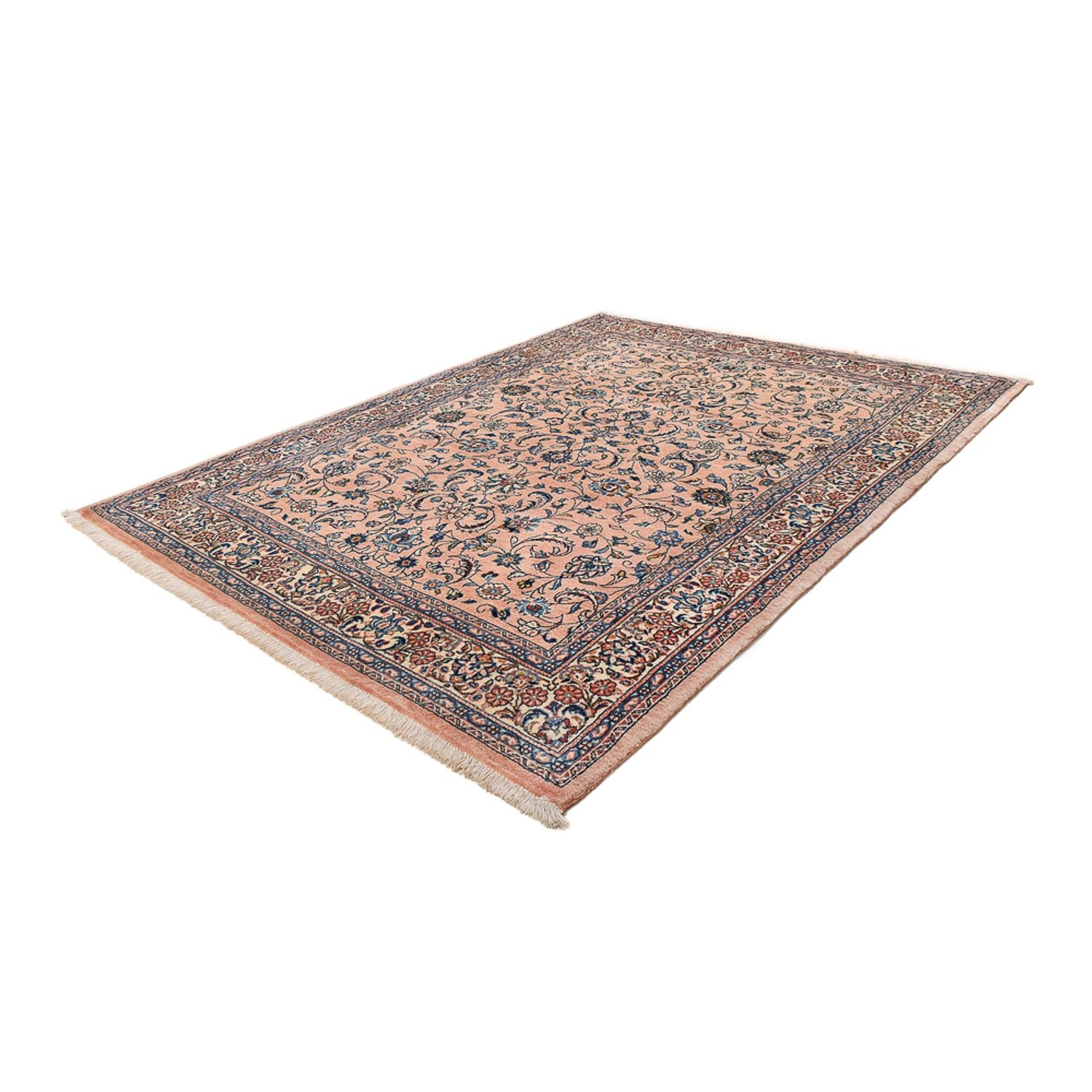 Alfombra persa - Clásica - 204 x 138 cm - rosa