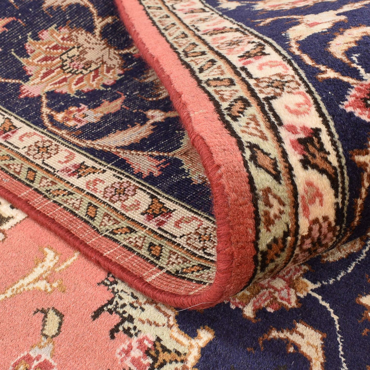 Alfombra Persa - Tabriz - Real - 256 x 200 cm - rojo claro