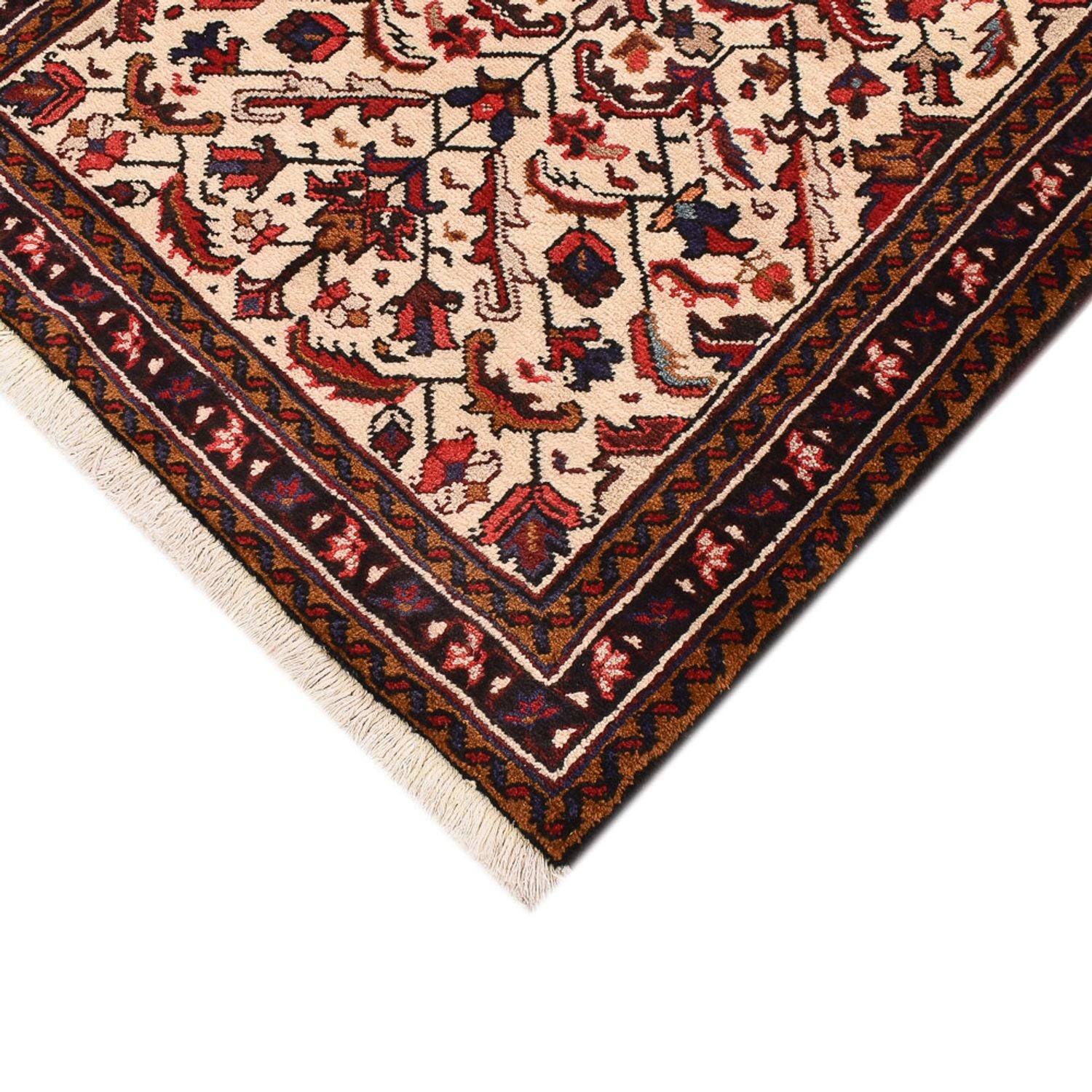 Alfombra de pasillo Alfombra persa - Nómada - 375 x 91 cm - beige