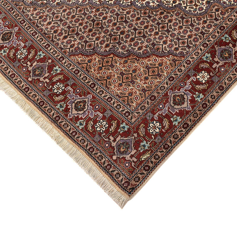 Alfombra Persa - Tabriz - Real cuadrado  - 204 x 198 cm - marrón claro