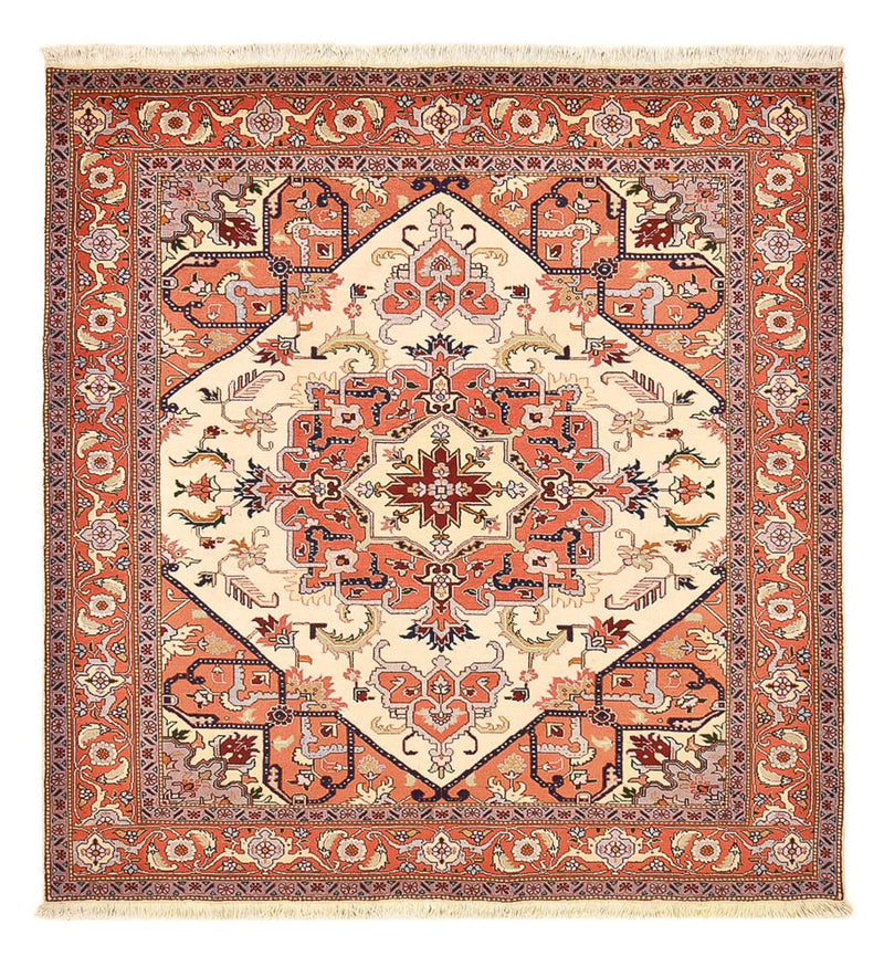 Alfombra persa - Nómada cuadrado  - 218 x 200 cm - crema