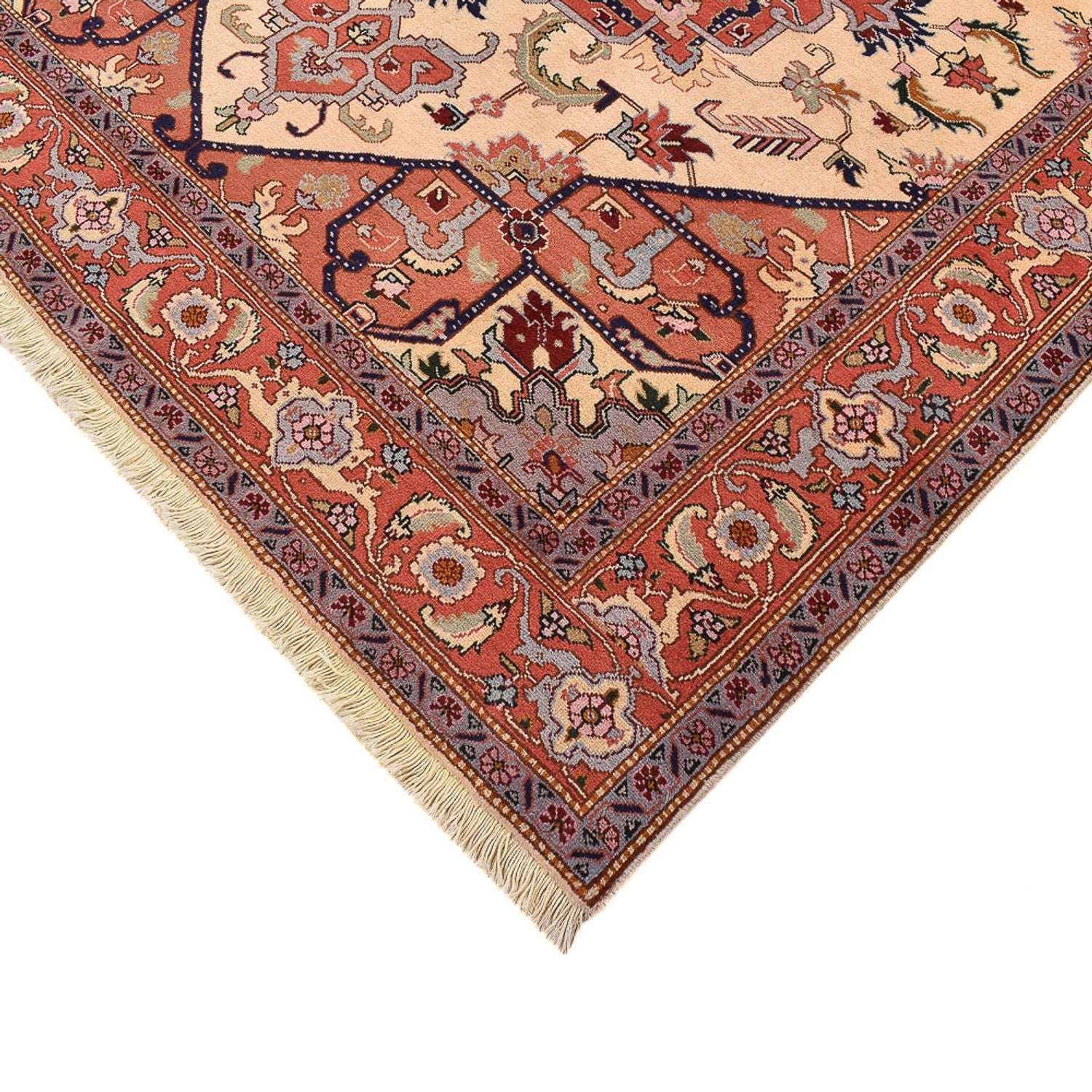 Alfombra persa - Nómada cuadrado  - 218 x 200 cm - crema
