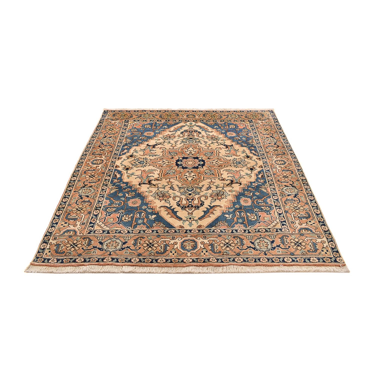 Alfombra persa - Nómada cuadrado  - 207 x 192 cm - beige claro