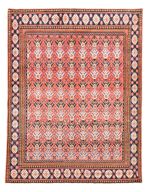 Alfombra persa - Clásica - 197 x 127 cm - rojo claro