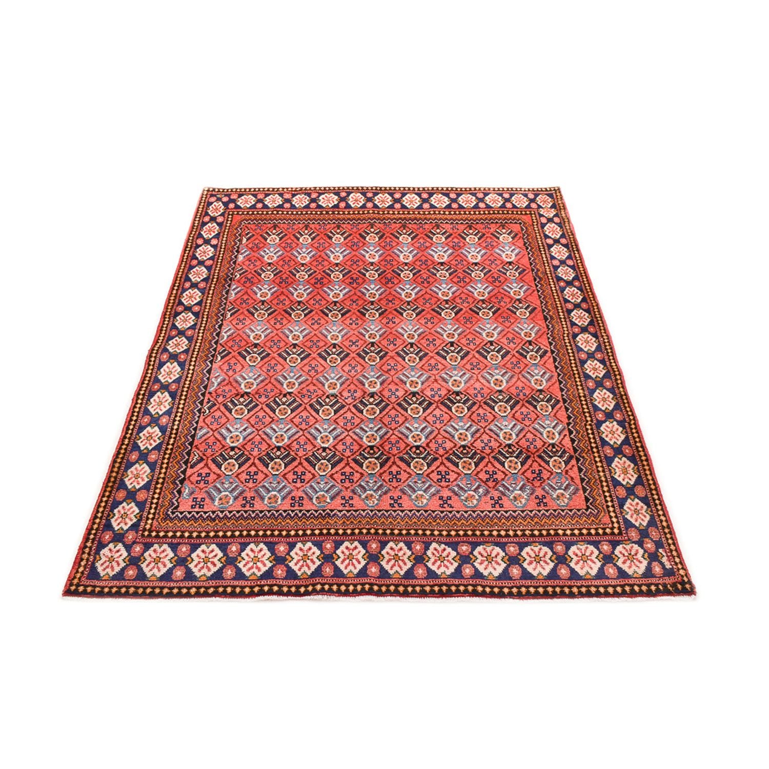Alfombra persa - Clásica - 197 x 127 cm - rojo claro