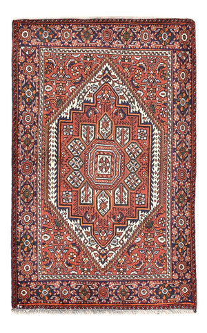 Alfombra persa - Nómada - 117 x 73 cm - terracota