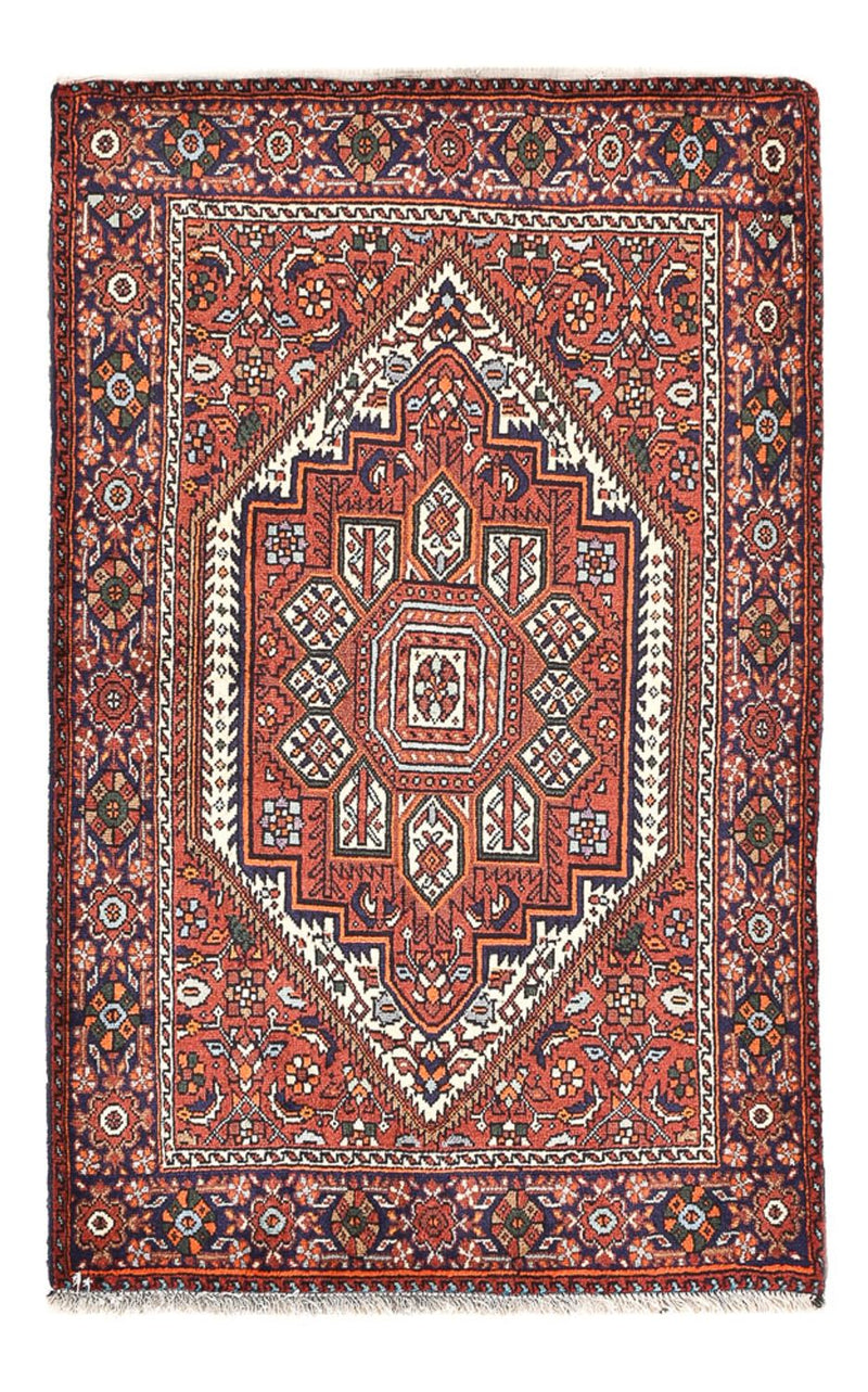Alfombra persa - Nómada - 117 x 73 cm - terracota