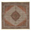 Alfombra Persa - Tabriz - Real cuadrado  - 205 x 201 cm - marrón claro