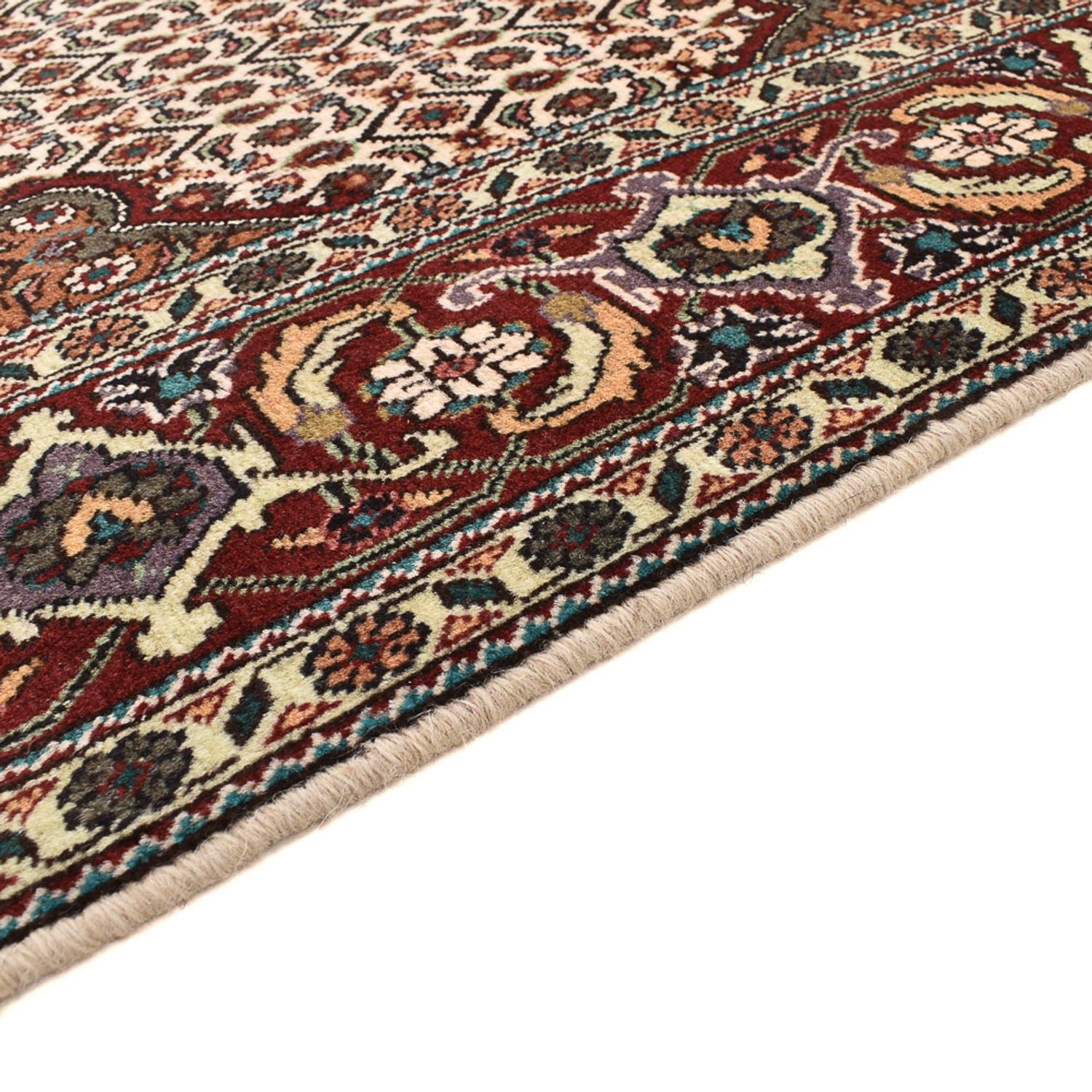 Alfombra Persa - Tabriz - Real cuadrado  - 199 x 198 cm - marrón claro