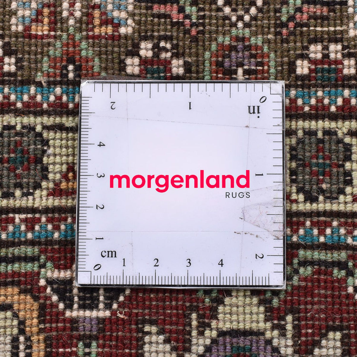 Alfombra Persa - Tabriz - Real cuadrado  - 199 x 198 cm - marrón claro