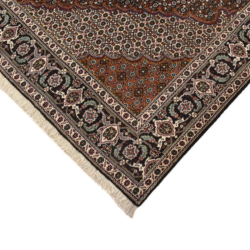 Alfombra Persa - Tabriz - Real cuadrado  - 203 x 203 cm - marrón