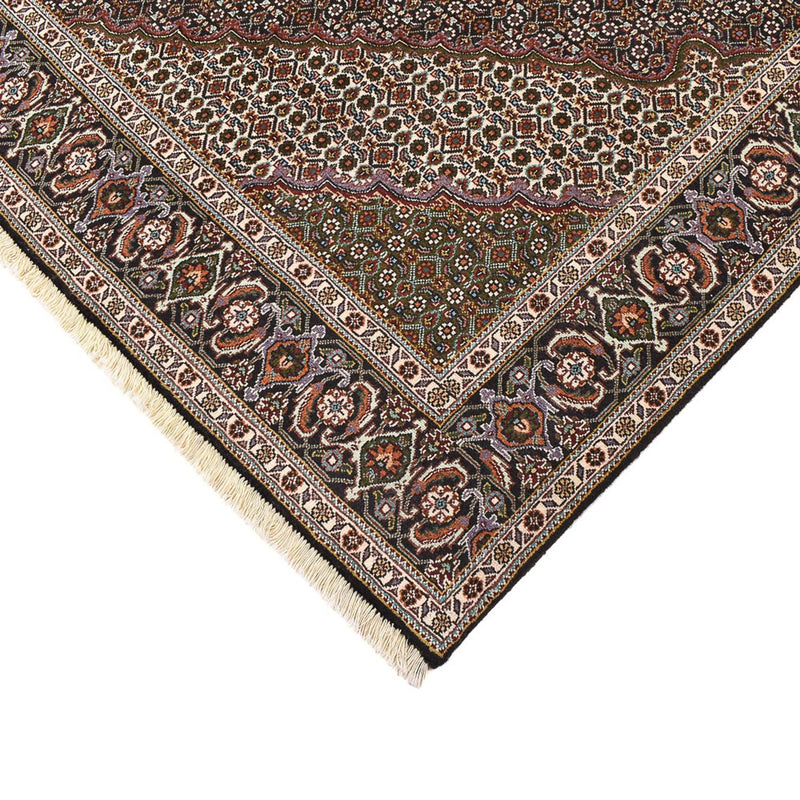 Alfombra Persa - Tabriz - Real cuadrado  - 200 x 197 cm - marrón