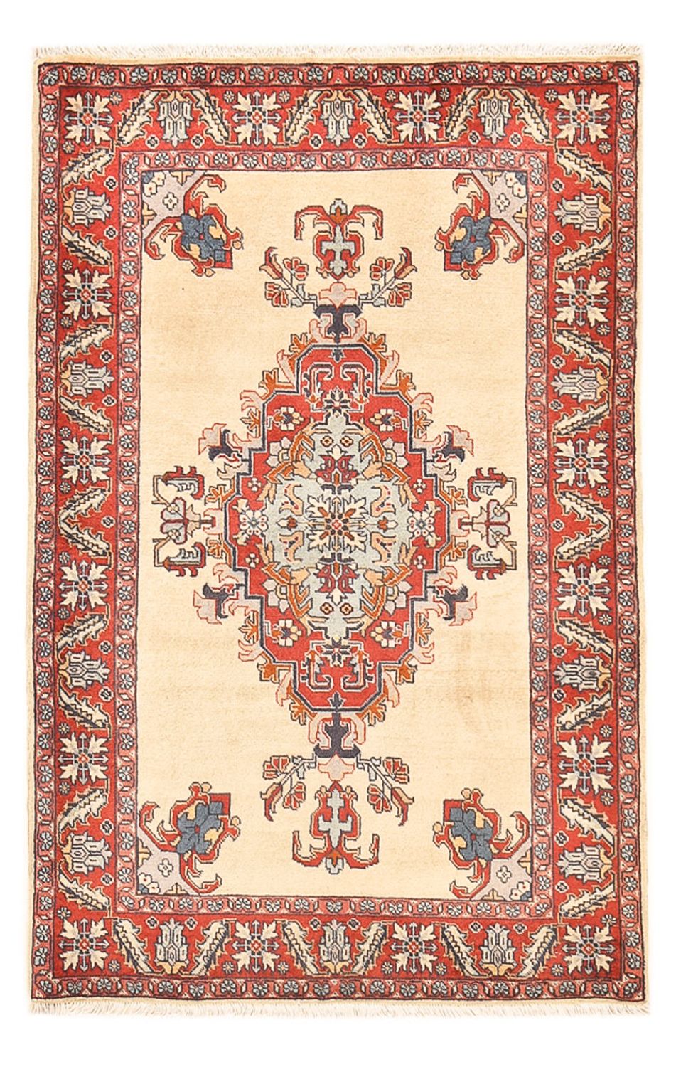 Alfombra persa - Nómada - 150 x 100 cm - crema