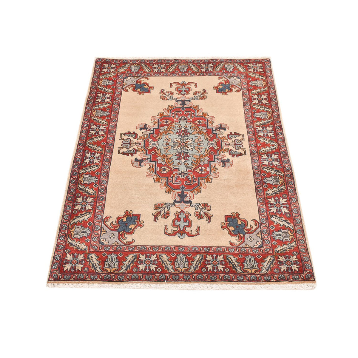 Alfombra persa - Nómada - 150 x 100 cm - crema