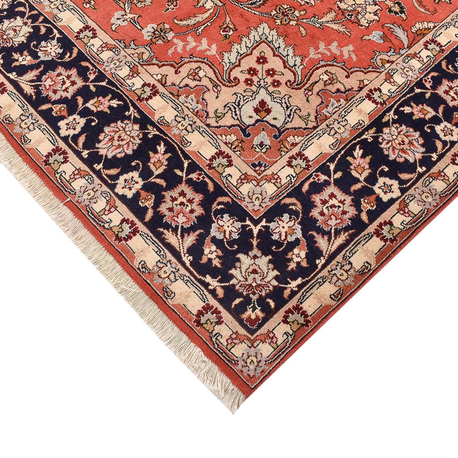 Alfombra Persa - Tabriz - Real - 270 x 210 cm - rojo claro