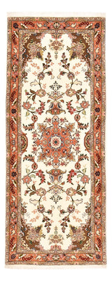 Alfombra de pasillo Alfombra Persa - Tabriz - Real - 205 x 82 cm - multicolor