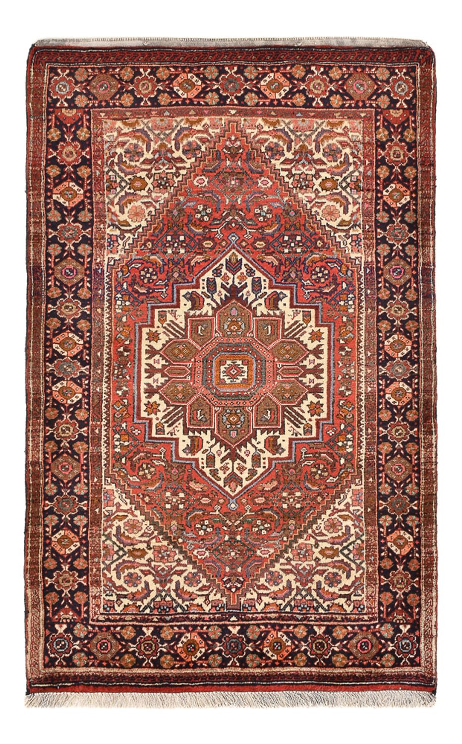 Alfombra persa - Nómada - 120 x 75 cm - terracota