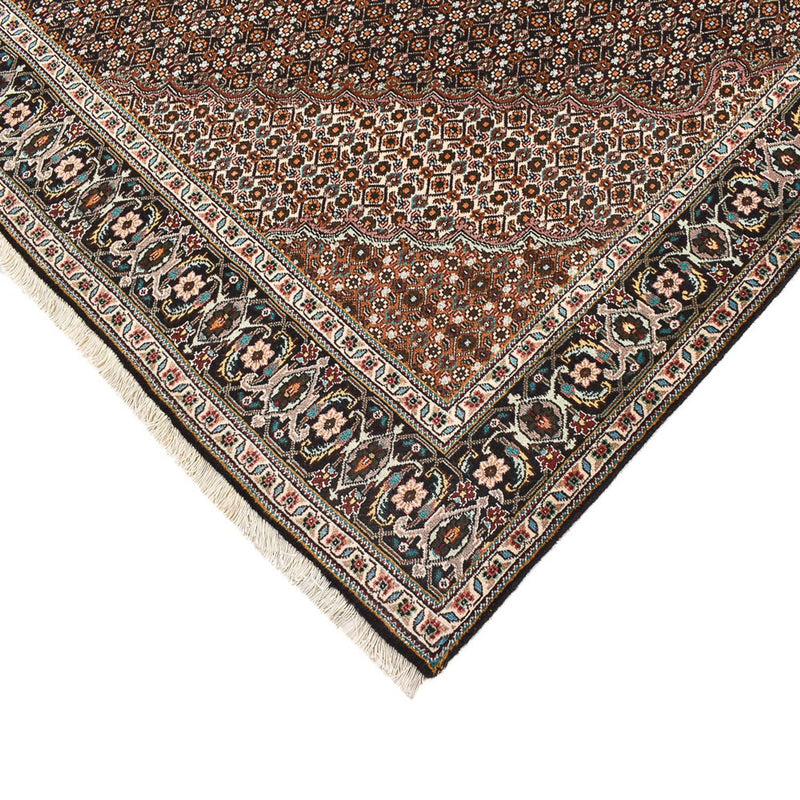 Alfombra Persa - Tabriz - Real cuadrado  - 208 x 204 cm - marrón