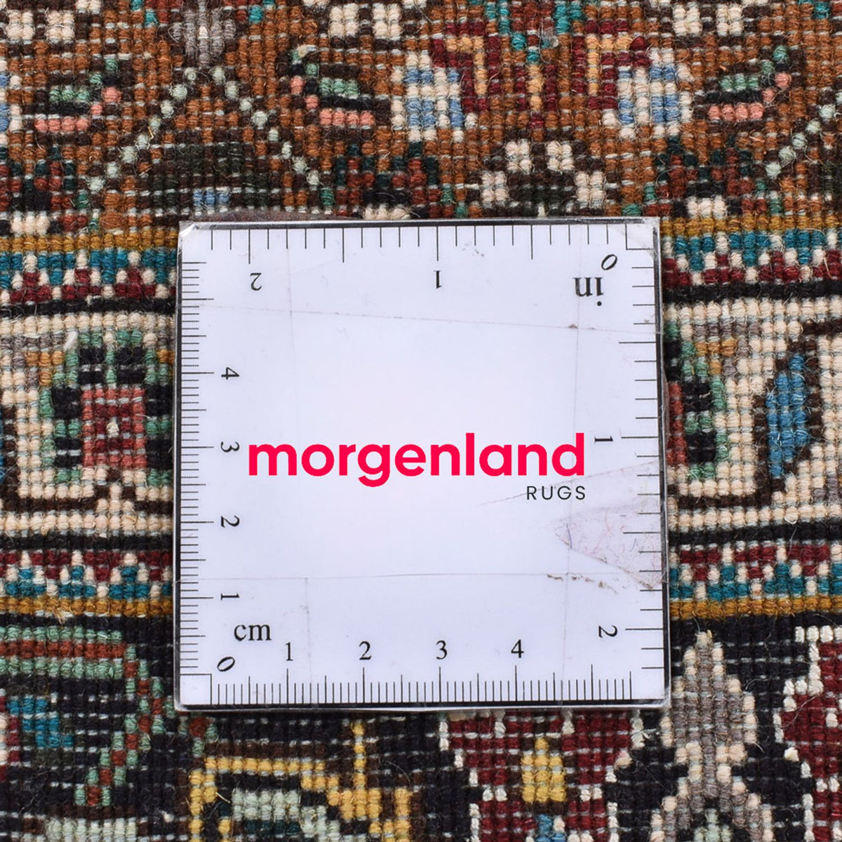 Alfombra Persa - Tabriz - Real cuadrado  - 208 x 204 cm - marrón