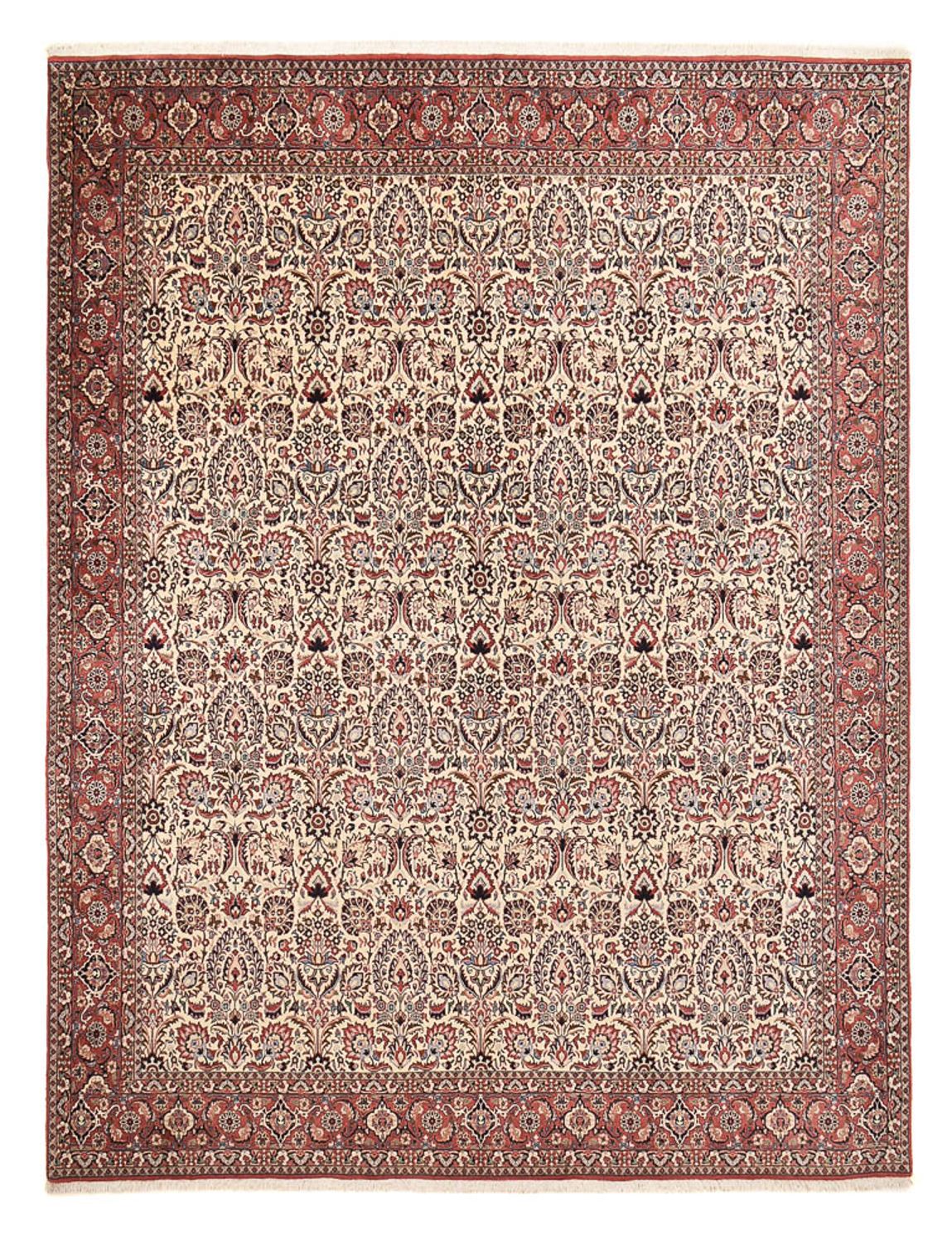 Alfombra persa - Bidjar - 382 x 298 cm - chocolate claro