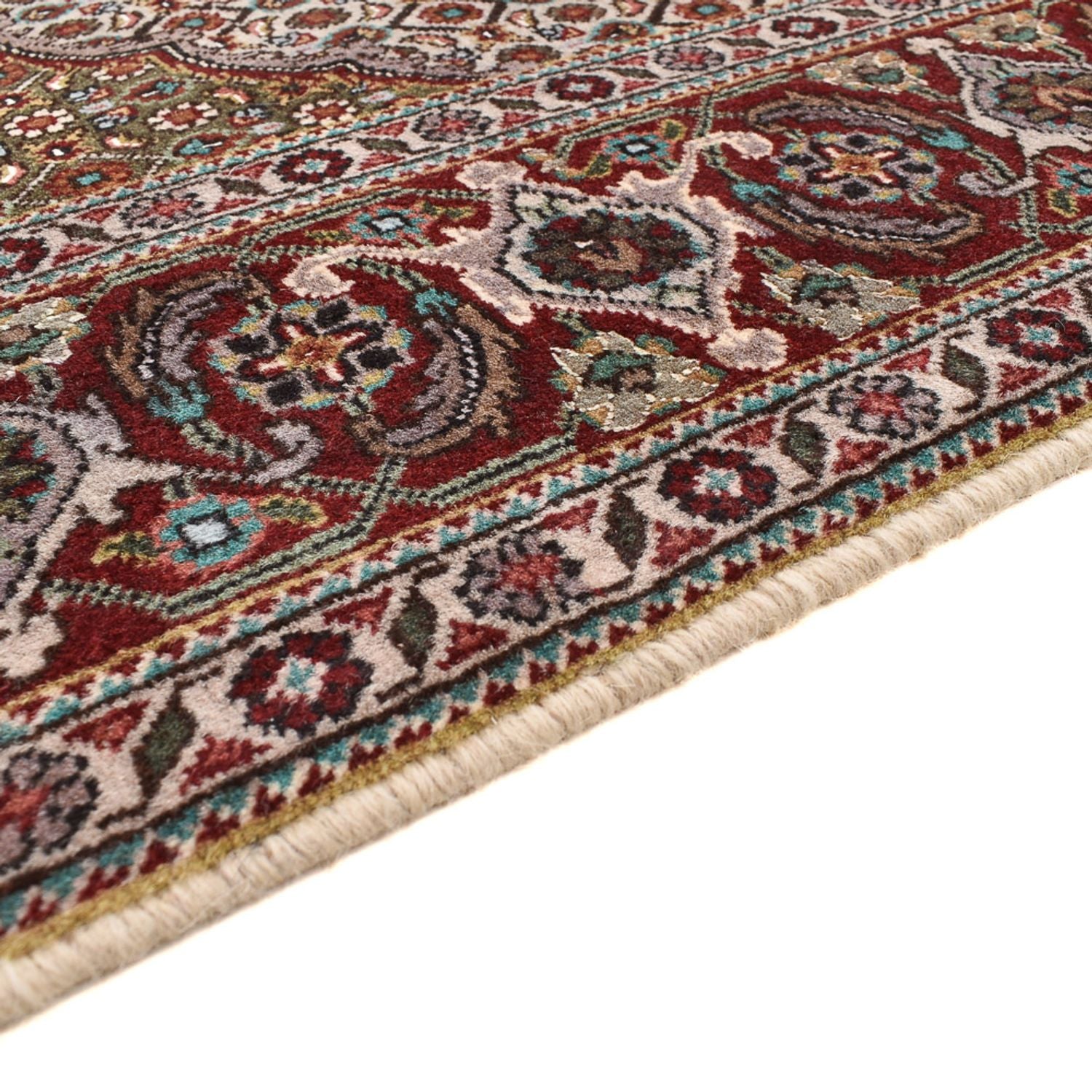 Alfombra Persa - Tabriz - Real cuadrado  - 201 x 200 cm - marrón claro