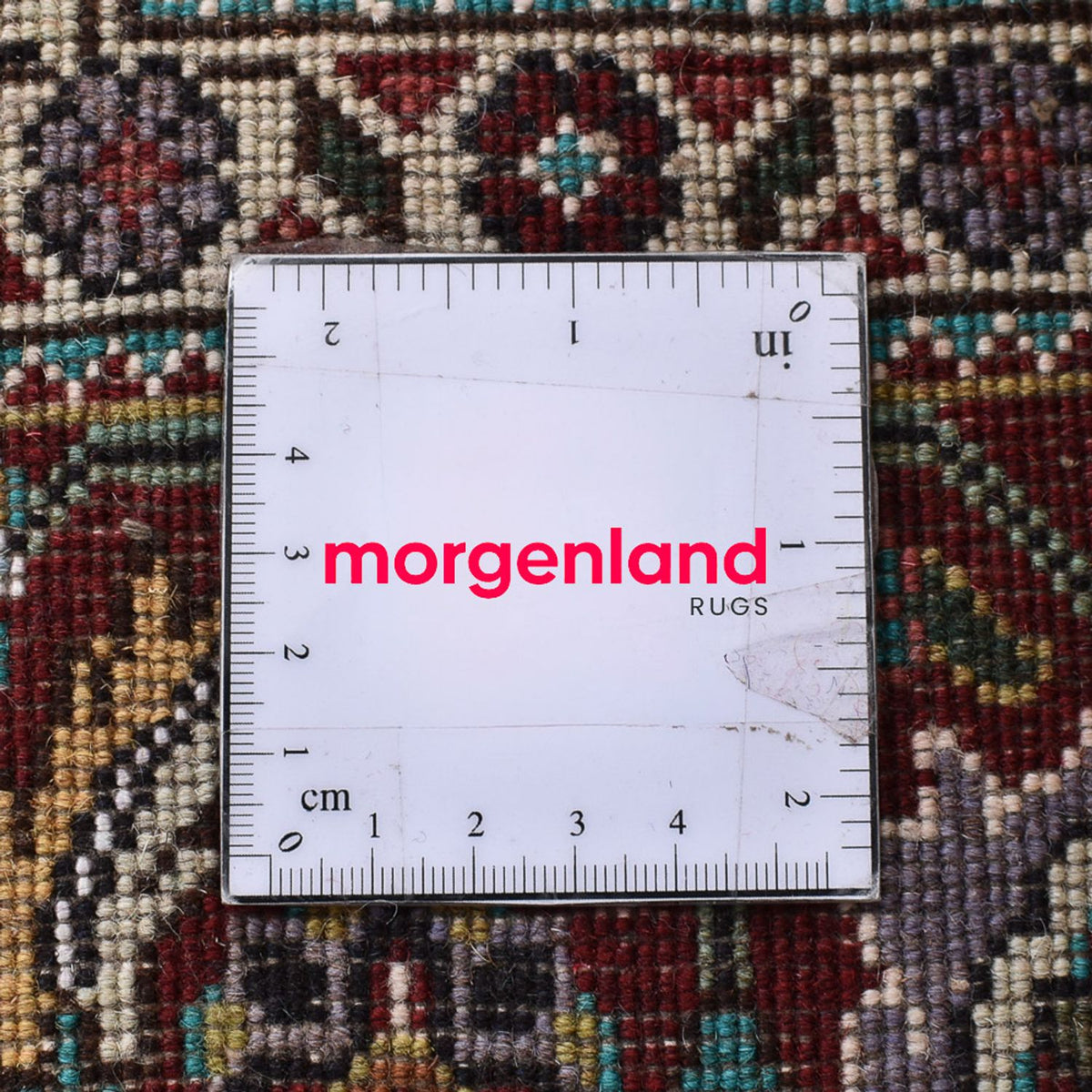 Alfombra Persa - Tabriz - Real cuadrado  - 201 x 200 cm - marrón claro