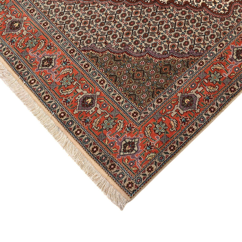 Alfombra Persa - Tabriz - Real cuadrado  - 204 x 196 cm - marrón claro