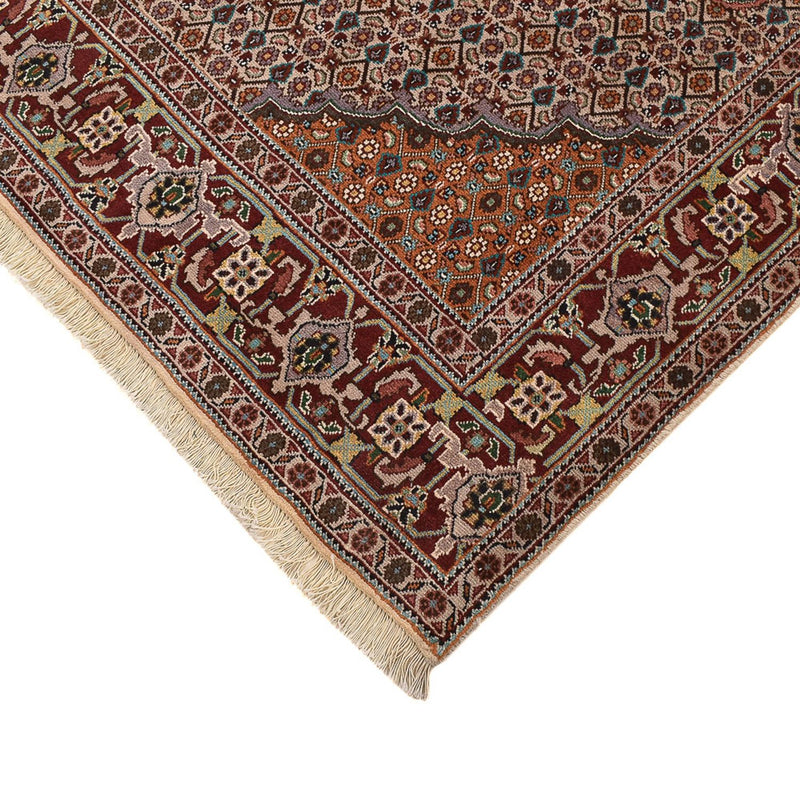 Alfombra Persa - Tabriz - Real cuadrado  - 202 x 198 cm - marrón claro
