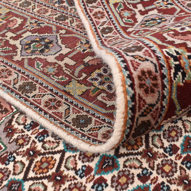 Alfombra Persa - Tabriz - Real cuadrado  - 202 x 198 cm - marrón claro