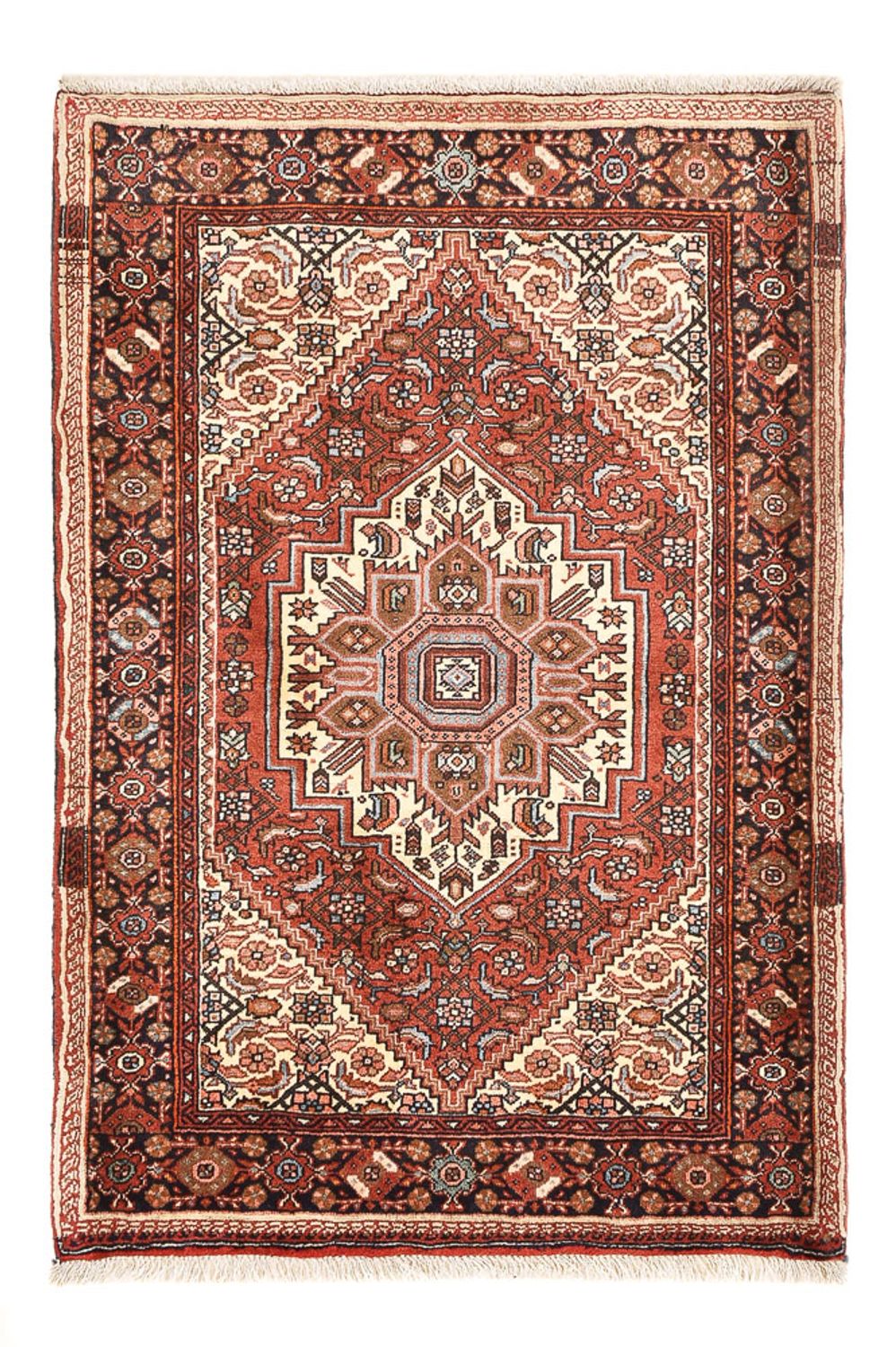 Alfombra persa - Nómada - 120 x 80 cm - terracota