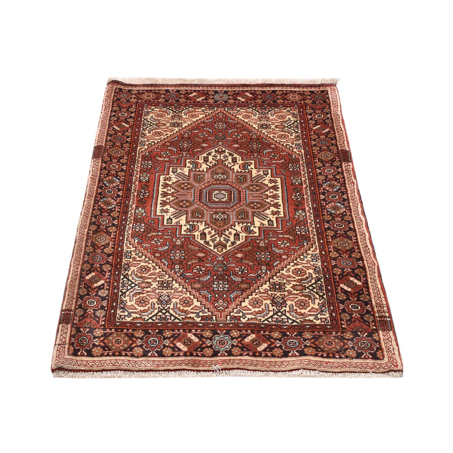 Alfombra persa - Nómada - 120 x 80 cm - terracota