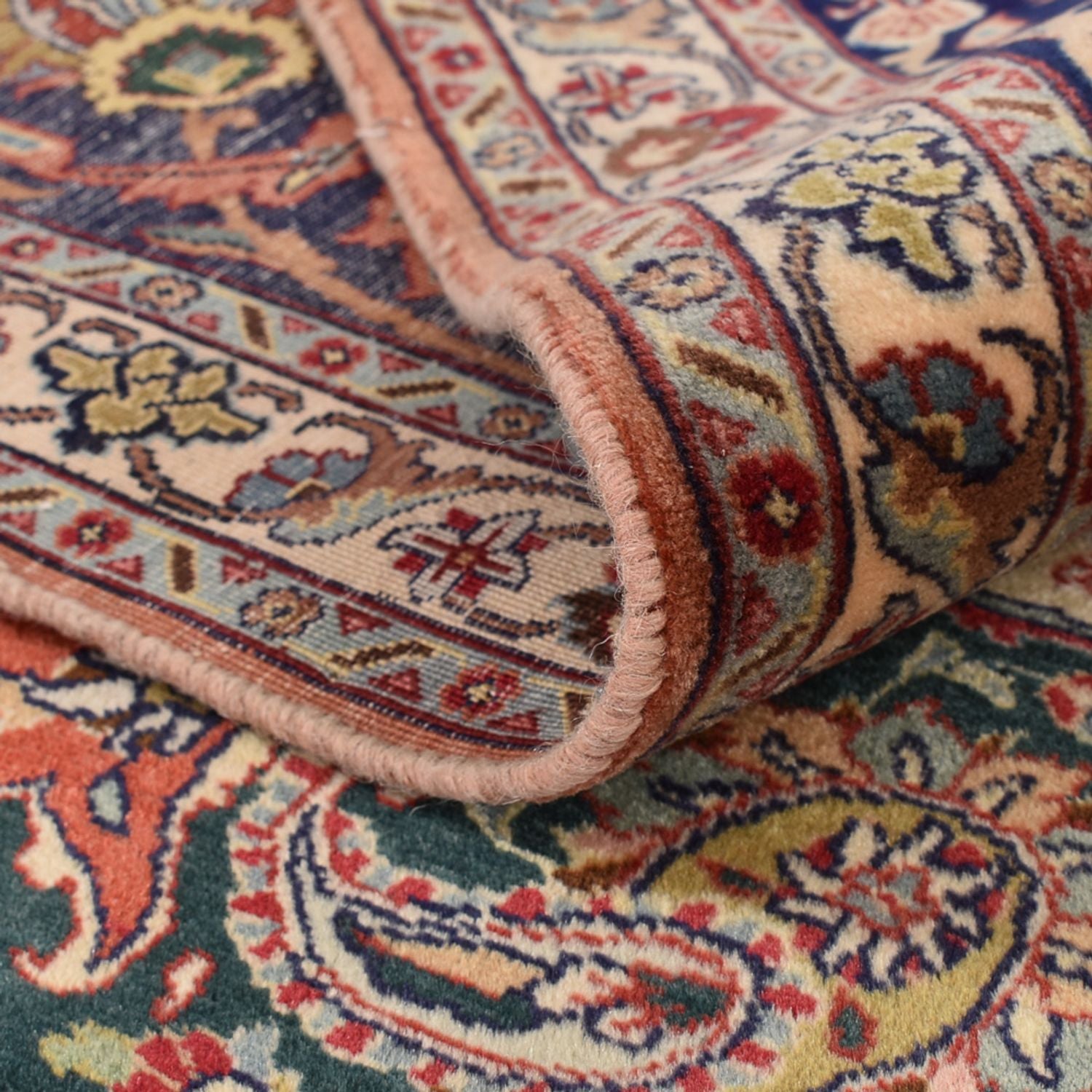 Alfombra Persa - Tabriz - Real - 390 x 303 cm - marrón claro