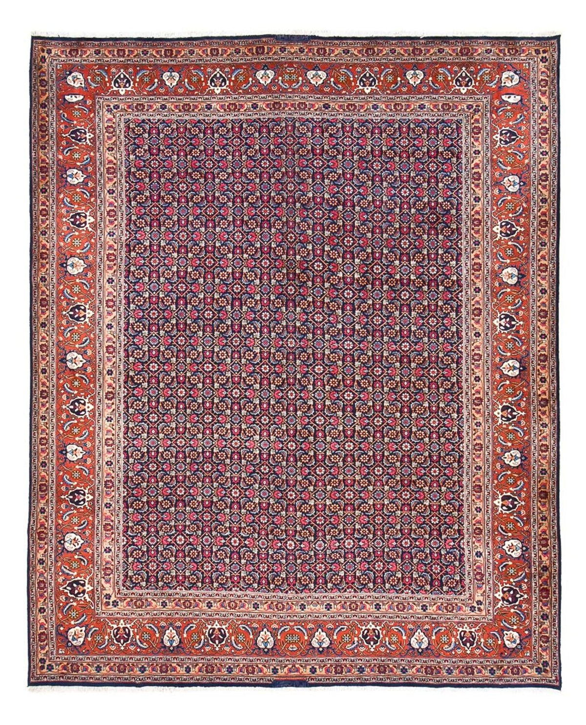 Alfombra Persa - Tabriz - Real - 386 x 308 cm - óxido