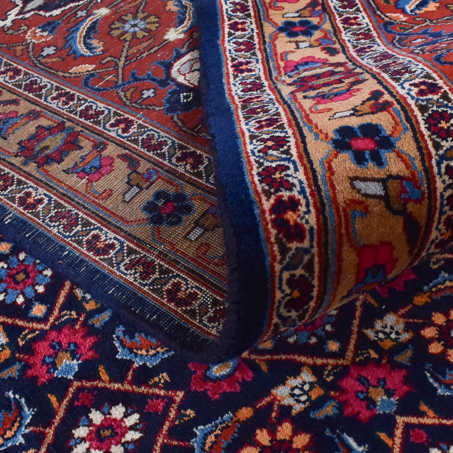Alfombra Persa - Tabriz - Real - 386 x 308 cm - óxido