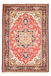 Alfombra persa - Tabriz - 148 x 103 cm - rojo