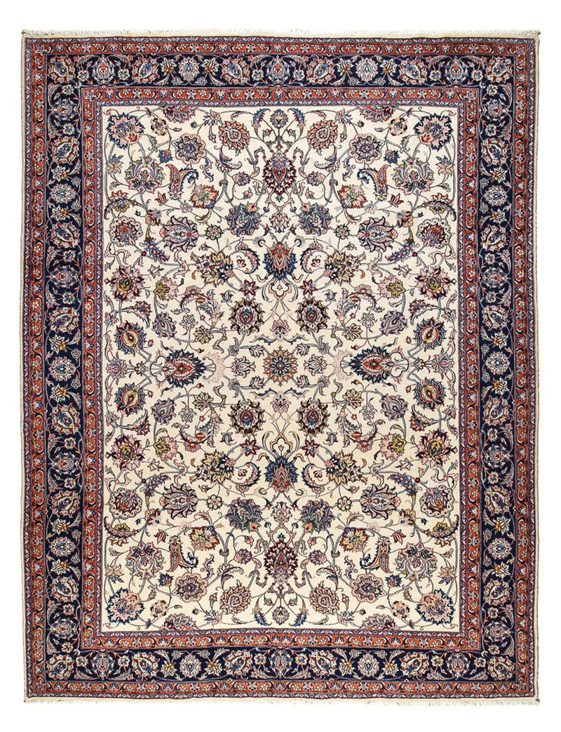 Alfombra persa - Clásica - Real - 390 x 300 cm - crema