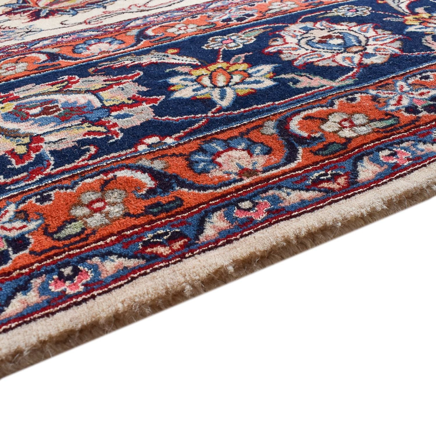 Alfombra persa - Clásica - Real - 390 x 300 cm - crema