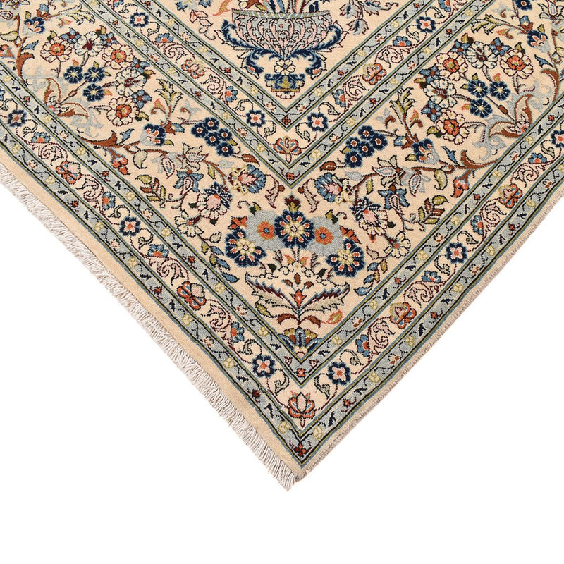 Alfombra persa - Keshan - 298 x 250 cm - arena