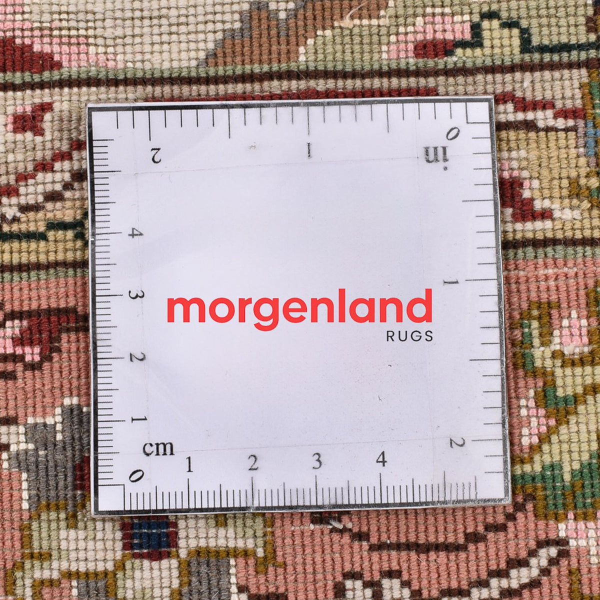 Alfombra de pasillo Alfombra Persa - Tabriz - Real - 203 x 81 cm - crema