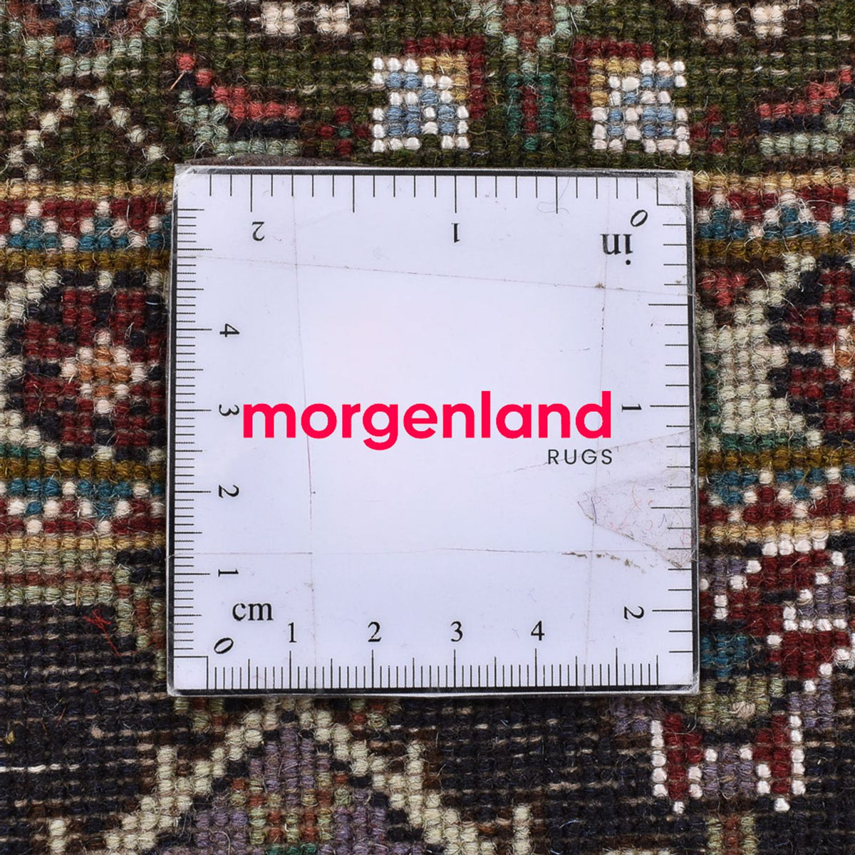 Alfombra Persa - Tabriz - Real cuadrado  - 204 x 200 cm - marrón claro