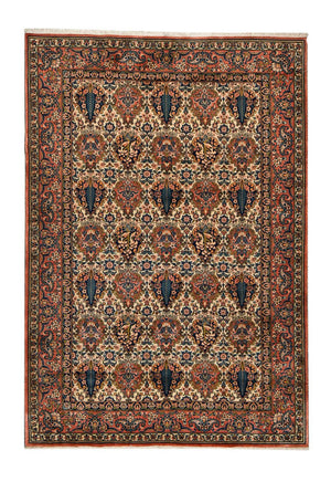 Alfombra persa - Nómada - 298 x 203 cm - marrón oscuro