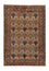 Alfombra persa - Nómada - 298 x 203 cm - marrón oscuro