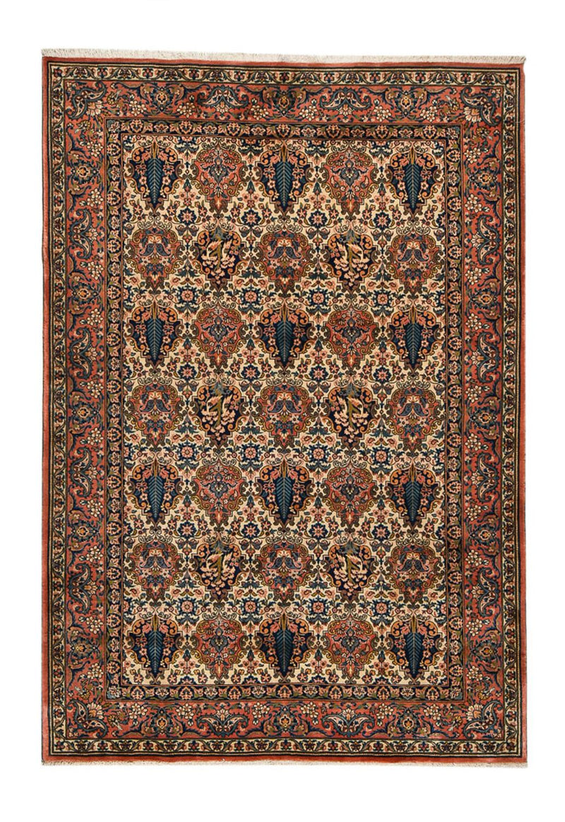 Alfombra persa - Nómada - 298 x 203 cm - marrón oscuro