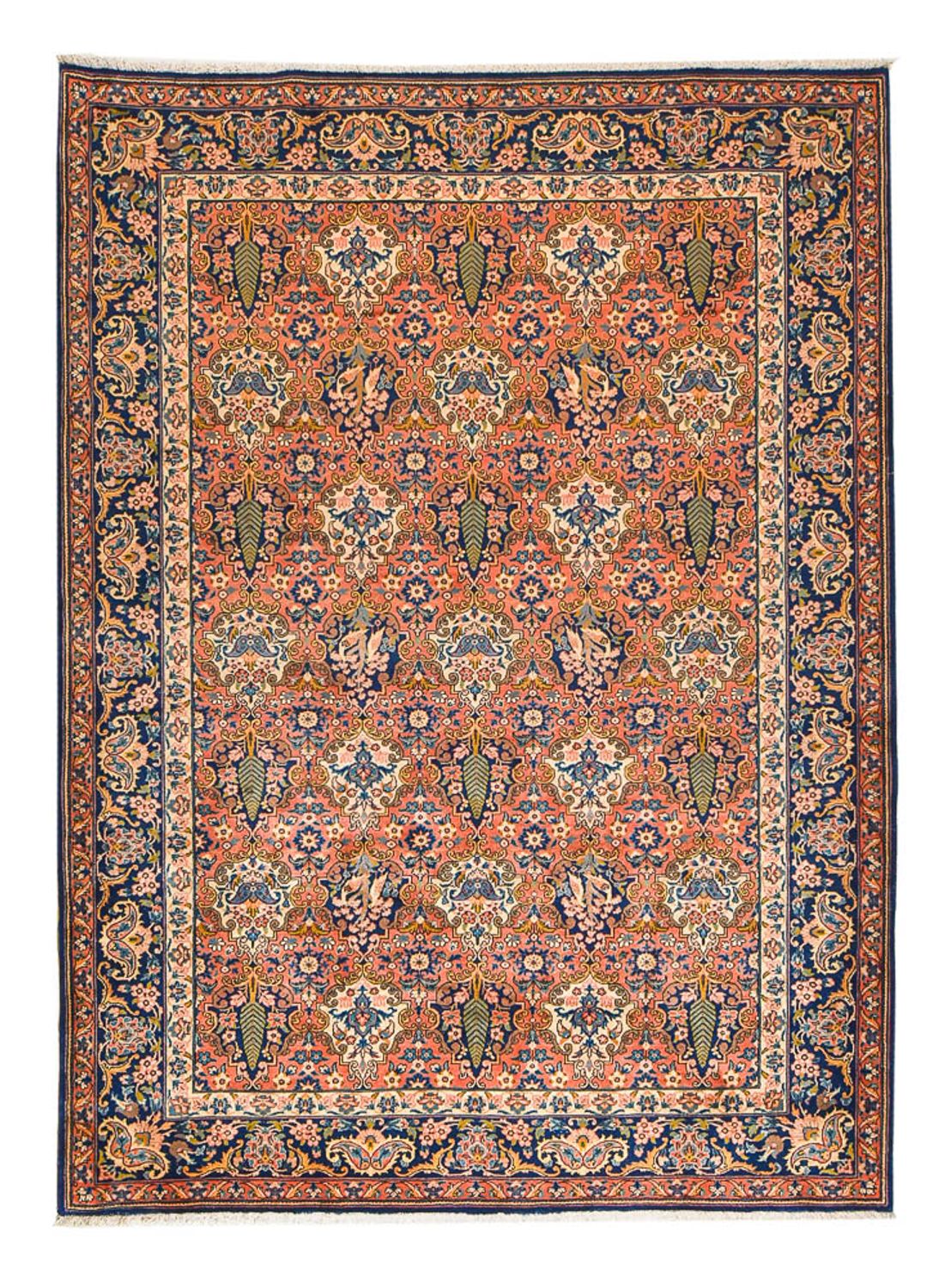 Alfombra persa - Nómada - 292 x 210 cm - rojo claro